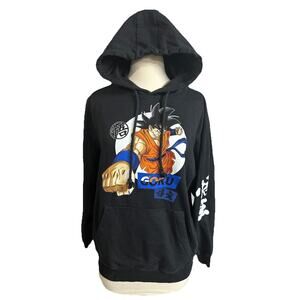 Dragon Ball Z Goku Hoodie Medium Sweatshirt Printed Sleeve